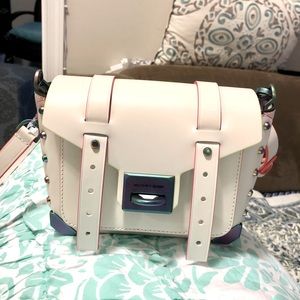MK rainbow studded crossbody bag